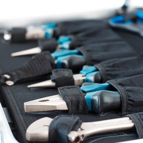 BORMANN Pro BHT5210 Εργαλεία Σετ 132τεμ,Cr-V Σε Τροχήλατη Βαλίτσα ABS