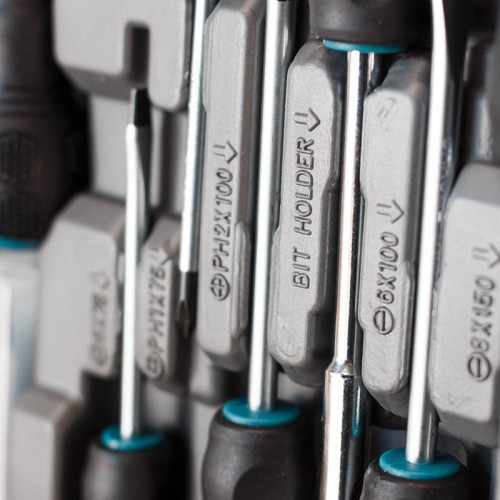 BORMANN Pro BHT5210 Εργαλεία Σετ 132τεμ,Cr-V Σε Τροχήλατη Βαλίτσα ABS