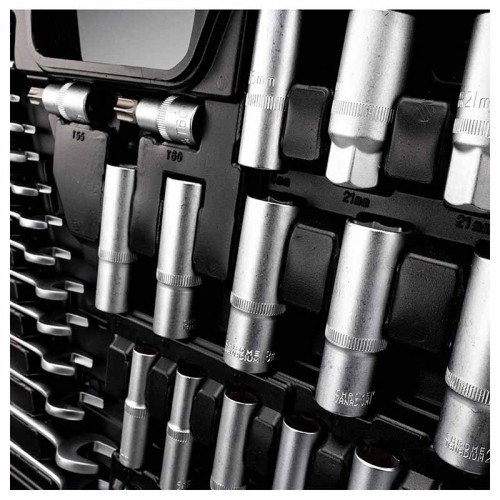 BORMANN Pro BHT5220 Καρυδάκια 1/2'', 1/4'' & 3/8'' Με Καστάνια 215τεμ