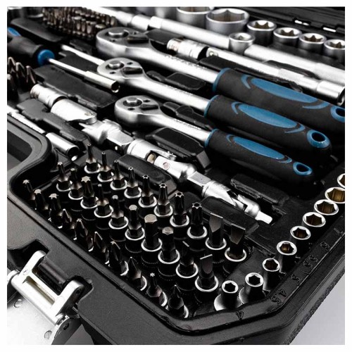 BORMANN Pro BHT5220 Καρυδάκια 1/2'', 1/4'' & 3/8'' Με Καστάνια 215τεμ