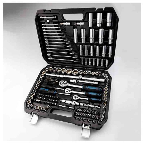 BORMANN Pro BHT5220 Καρυδάκια 1/2'', 1/4'' & 3/8'' Με Καστάνια 215τεμ