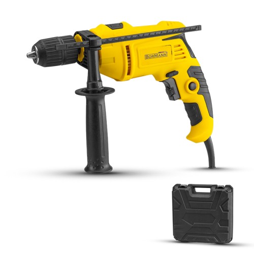 BORMANN BID6005 Δράπανο 650W,Σετ Βαλίτσα με 96 Εξαρτήματα,13mm