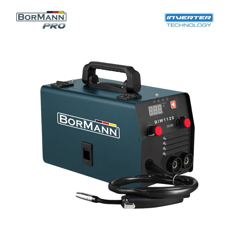 BORMANN Pro BIW1120 Ηλεκτροκόλληση MIG/MMA 120A,60% ,No Gas,450gr,Κουλούρα (0,8-0,9mm) BORMANN Pro BIW1120 Ηλεκτροκόλληση MIG/MMA 120A,60% ,No Gas,450gr,Κουλούρα (0,8-0,9mm)