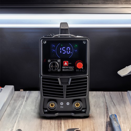 BORMANN Pro BIW1150 Ηλεκτροκόλληση MIG/MAG/TIG/MMA 150A,60%,No gas,450gr/1000gr Κουλούρα (0,8-1,0mm) BORMANN Pro BIW1150 Ηλεκτροκόλληση MIG/MAG/TIG/MMA 150A,60%,No gas,450gr/1000gr Κουλούρα (0,8-1,0mm)