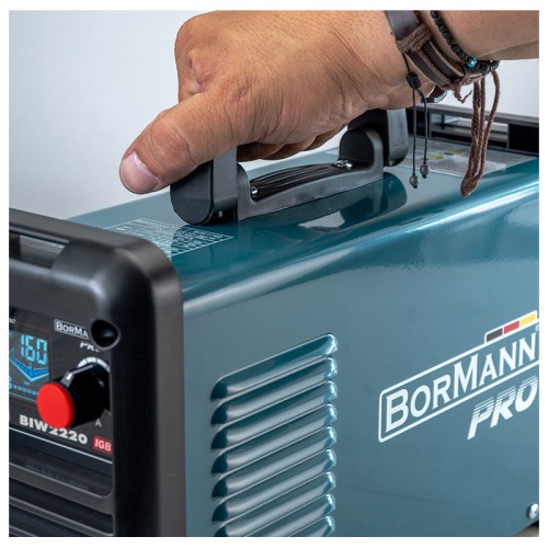 BORMANN Pro BIW2220 Ηλεκτροκόλληση Inverter, Synergic,Απόδοση 200Α/60%,Μεγ.Ηλεκτρόδιο 4mm BORMANN Pro BIW2220 Ηλεκτροκόλληση Inverter, Synergic,Απόδοση 200Α/60%,Μεγ.Ηλεκτρόδιο 4mm
