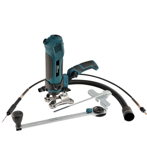 BORMANN Pro BMF5500 Πολυεργαλείο 550W, 10000-30000rpm, 287 Εξαρτήματα,Εύκαμπτος Άξονας