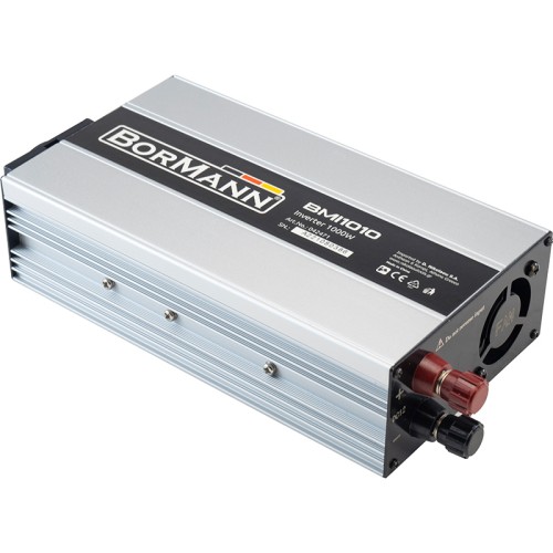 BORMANN BMI1010 Inverter-Μετατροπέας 12V-220V, 1000W