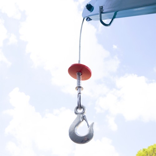 BORMANN Pro BPA6100 Ηλεκτρικό Παλάγκο (Γερανάκι) με Βάση,500kg,με Θερμικό Διακόπτη