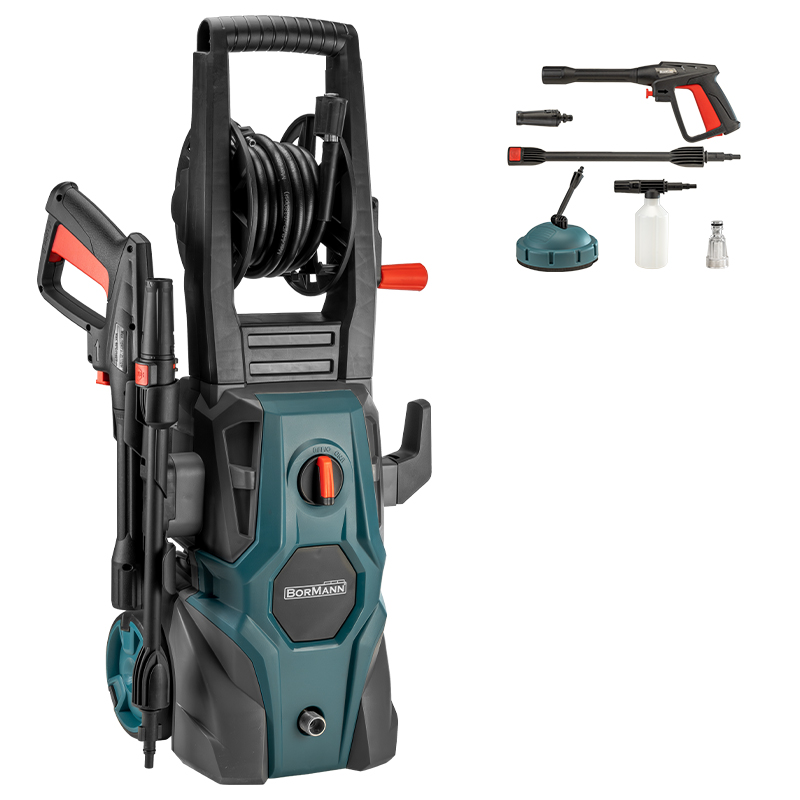 BORMANN BPW2620 Πλυστικό Υψηλής Πίεσης,2000W,150bar,450L/h BORMANN BPW2620 Πλυστικό Υψηλής Πίεσης,2000W,150bar,450L/h