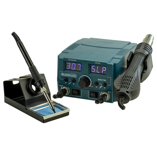 BORMANN BSG1750 Σταθμός Κόλλησης 750W με Ρύθμιση Θερμοκρασίας 100°C-480°C