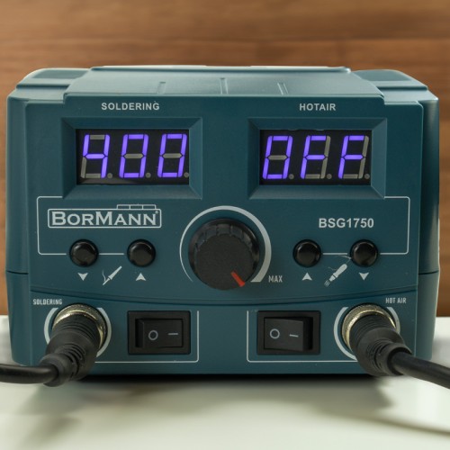 BORMANN BSG1750 Σταθμός Κόλλησης 750W με Ρύθμιση Θερμοκρασίας 100°C-480°C