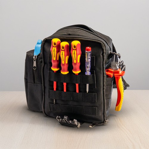 BORMANN Pro BTB3020 Τσάντα Εργαλείων 19x25cm με 7 Θήκες