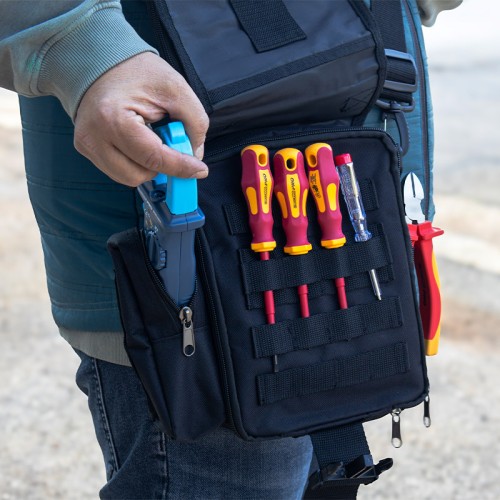 BORMANN Pro BTB3020 Τσάντα Εργαλείων 19x25cm με 7 Θήκες