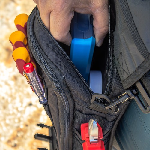 BORMANN Pro BTB3020 Τσάντα Εργαλείων 19x25cm με 7 Θήκες