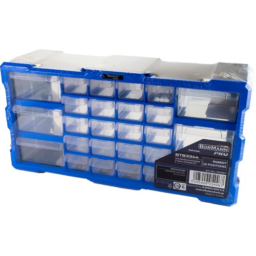BORMANN Pro BTB3344 Συρταριέρα Εργαλείων Πλαστική 