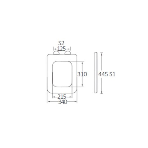 BORMANN BTW1080 Κάλυμμα Λεκάνης Leo Soft Close 2100gr, Duroplast 445x340mm BORMANN BTW1080 Κάλυμμα Λεκάνης Leo Soft Close 2100gr, Duroplast 445x340mm