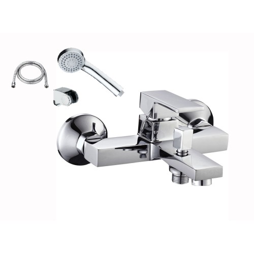 BORMANN BTW3390 Μπαταρία Μπάνιου Fiona,35mm,Αναμεικτική, 1000g,με Σετ Ντους