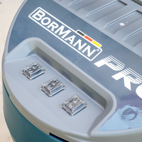 BORMANN Pro BVC7510 Σκούπα Υγρών-Στερεών 3x1000W Με Ανοξείδωτο Κάδο 80Lt