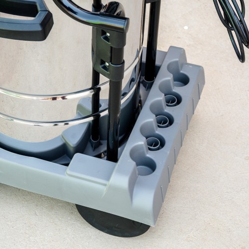 BORMANN Pro BVC7510 Σκούπα Υγρών-Στερεών 3x1000W Με Ανοξείδωτο Κάδο 80Lt