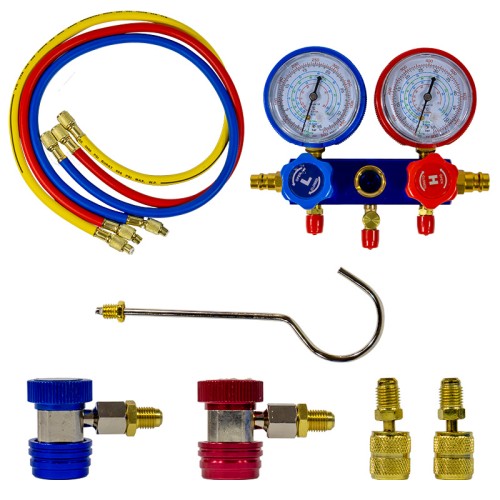 BORMANN Pro Αντλία Κενού Μονοβάθμια με Σετ Ελέγχου Πίεσης 4 Εξόδων