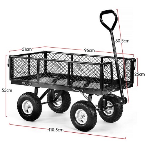 BORMANN BWB3600 Ρυμουλκούμενο Καρότσι Κήπου BORMANN BWB3600 Ρυμουλκούμενο Καρότσι Κήπου