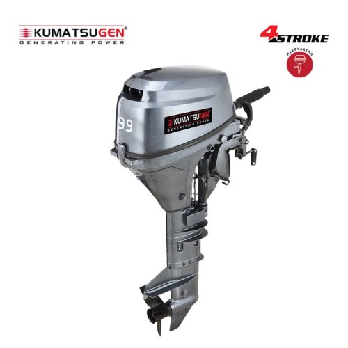 KUMATSUGEN GM6200 Εξωλέμβια Μηχανή Τετράχρονη 9.9Hp,Προπέλα Φ210mm, Μακρύλαιμη,Υδρόψυκτη