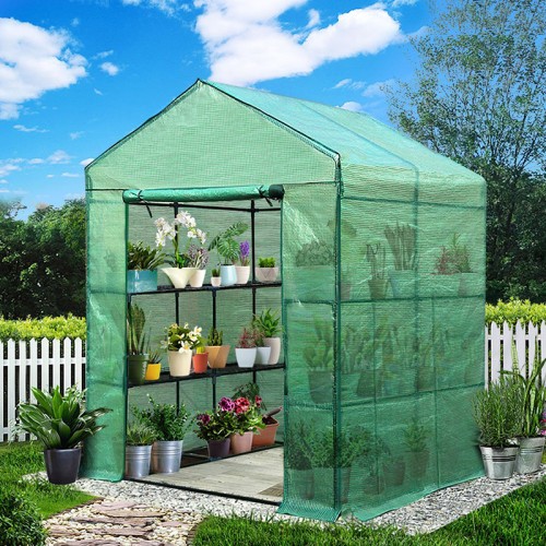 NAKAYAMA NFC1000 Θερμοκήπιο Με Μεταλλικό Σκελετό Και Ράφια L143xW143xH195cm NAKAYAMA NFC1000 Θερμοκήπιο Με Μεταλλικό Σκελετό Και Ράφια L143xW143xH195cm