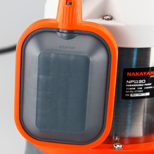 NAKAYAMA Pro NP1130 Αντλία Ακαθάρτων Inox,1300W