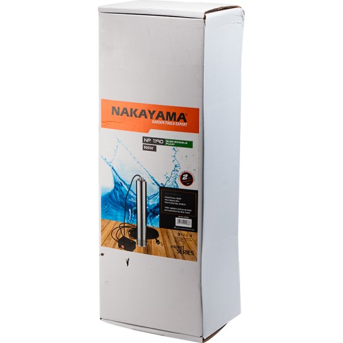 NAKAYAMA Pro NP1190 Αντλία Πηγαδιού Inox Με Πίνακα 900W