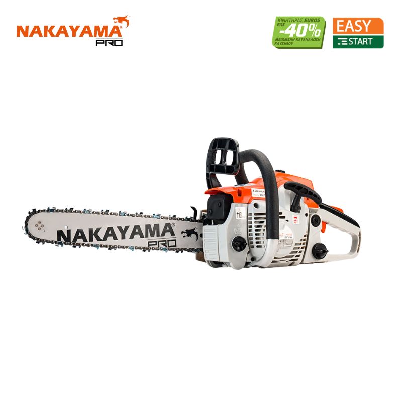 NAKAYAMA Pro PC4100 Αλυσοπρίονο Βενζίνης 2Hp,39.6cc,Λάμα 40cm NAKAYAMA Pro PC4100 Αλυσοπρίονο Βενζίνης 2Hp,39.6cc,Λάμα 40cm