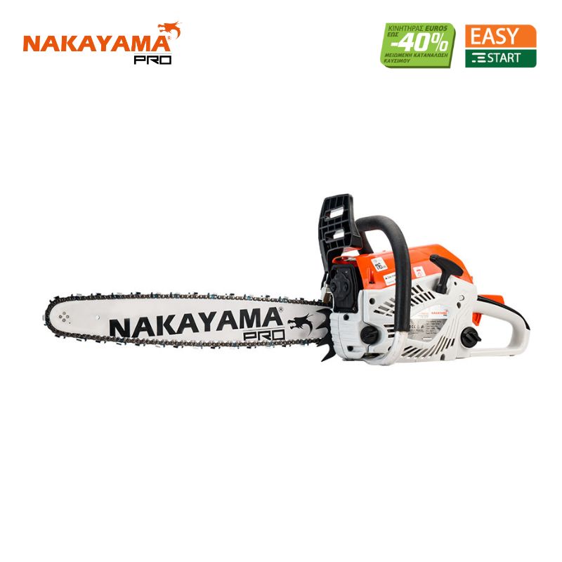NAKAYAMA Pro PC5610 Αλυσοπρίονο Βενζίνης 3.5Hp,54,5cc,Λάμα 50cm NAKAYAMA Pro PC5610 Αλυσοπρίονο Βενζίνης 3.5Hp,54,5cc,Λάμα 50cm