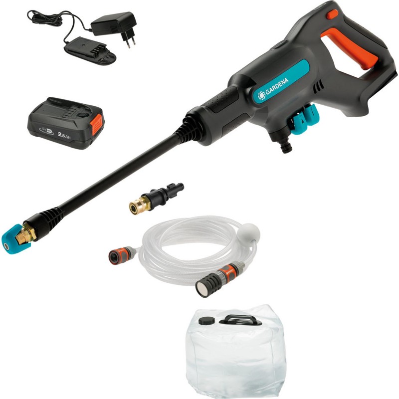 14800-20 Πλυστικό Πιστόλι Μπαταρίας Gardena Σετ ΑquaClean 18V RtU 14800-20 Πλυστικό Πιστόλι Μπαταρίας Gardena Σετ ΑquaClean 18V RtU