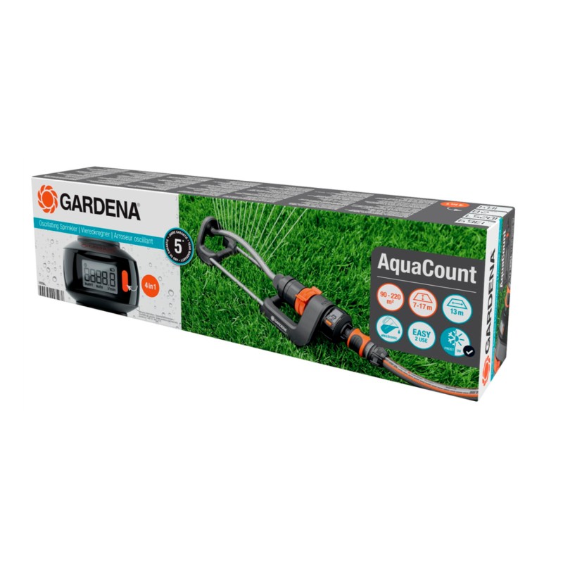 18354-20 Ποτιστικό Επιφανείας Gardena AquaCount με Μετρητή