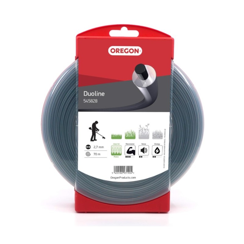 Κλωστή Oregon 2.7mm DUOLINE 70m