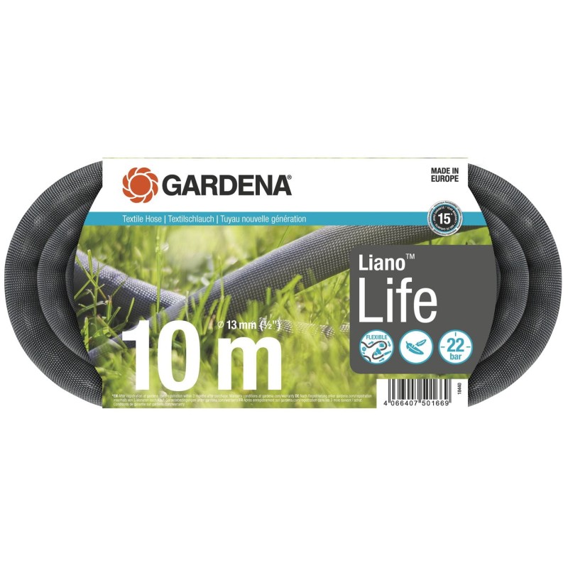 18440-20 Λάστιχο Υφασμάτινο Gardena Liano Life 1/2 18440-20 Λάστιχο Υφασμάτινο Gardena Liano Life 1/2