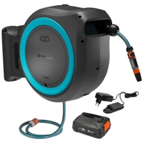 18640-20 Καρούλι Λάστιχου Μπαταρίας Gardena Αυτόματο PowerRoll Σετ XL P4A