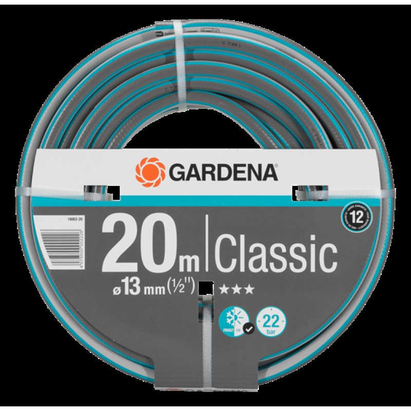 18003-20 Λάστιχο Gardena Classic 1/2 18003-20 Λάστιχο Gardena Classic 1/2